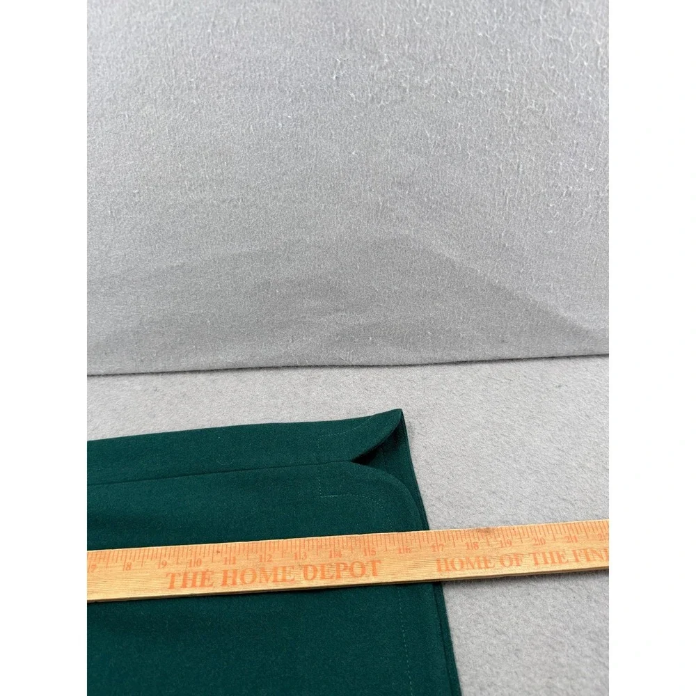 J. Crew Shirttail Mini Skirt Womens 00 Green Wool Blend Dark Academia Mod B0358